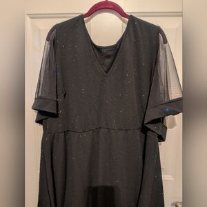 THREE Pretty Dresses! 1Elegant Black Dress,1 Shift Style & 1 Navy Blue Shimmery